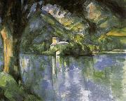 Paul Cezanne Lake Annecy Sweden oil painting artist
